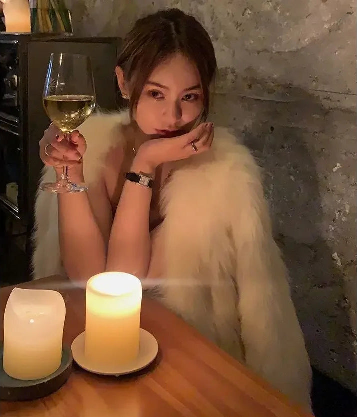 Soft & Cozy Short Faux Fur Coat